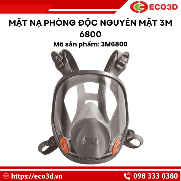 Mặt nạ phòng độc 3M 6800